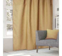 Портьерная штора Этель Рейнбоу без держателя, 200х270, бежевый 5427482