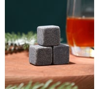 Набор камней для виски Сималенд С новым годом 3 шт 6780510