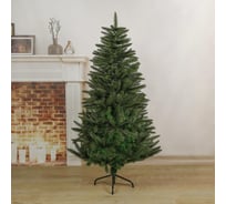 Ёлка Зимнее волшебство литая 180 см, d нижнего яруса 105 см, 650 веток, металл подставка 703946