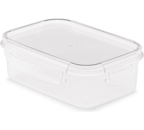 Емкость для СВЧ ЗПИ «Альтернатива» Прайм 0.5 л, прямоугольная, на защелках М8500