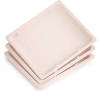 Набор подносов для заморозки пельменей ЗПИ «Альтернатива» 360x310x35 мм, бежевый М8242