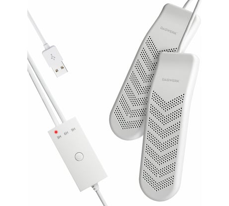 Электрическая сушилка для обуви DASWERK SD9 с таймером, USB-разъём, 9 Вт 456202