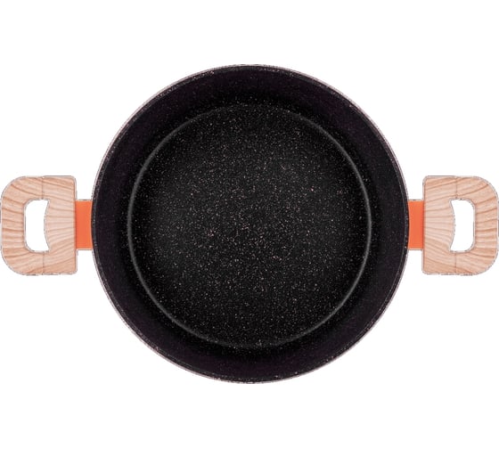 Кастрюля MAUNFELD MARTA из кованого алюминия, со стеклянной крышкой, 24 см, 4,1 л MCS41FA06CL