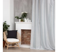 Портьерная штора Этель Классика цвет морской волны, на шторной ленте, 145х265 см, 100% полиэстер 5800361