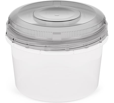 Емкость для СВЧ ЗПИ «Альтернатива» 0.7 л, круглая М1152