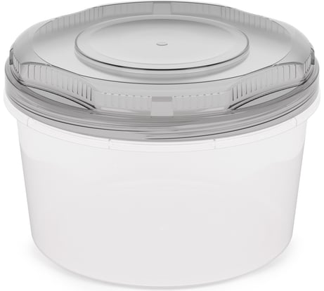 Емкость для СВЧ ЗПИ «Альтернатива» 1.5 л, круглая М1166