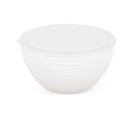 Чаша ЗПИ «Альтернатива» Оазис 2,5 л, с крышкой, белый М8415