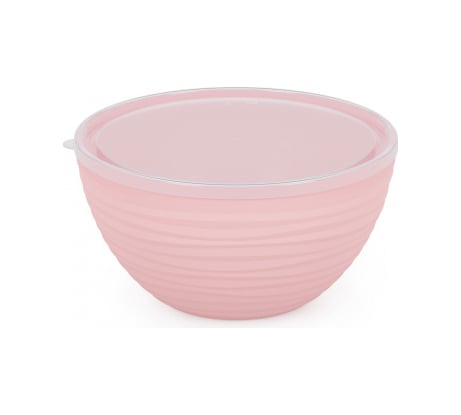 Чаша ЗПИ «Альтернатива» Оазис 2,5 л, с крышкой, розовый М8412
