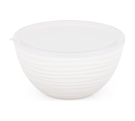 Чаша ЗПИ «Альтернатива» Оазис 4 л, с крышкой, белый М8404