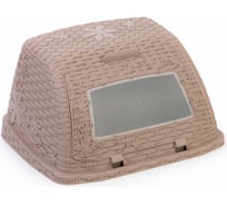 Хлебница ЗПИ «Альтернатива» Плетенка светло-коричневый М4903