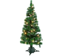 Искусственная ель с шишками и фиброоптикой Neon-Night высота 180см, тёплый белый 533-226