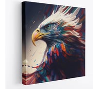 Картина Симфония Ястреб, 40х40 см 1-192