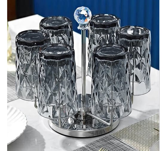 Набор стаканов Homium 6 шт., серый setglass6-5