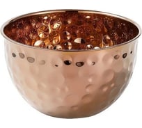 Миска Homium металлическая, D20 см, цвет бронза metalbowlbronze20