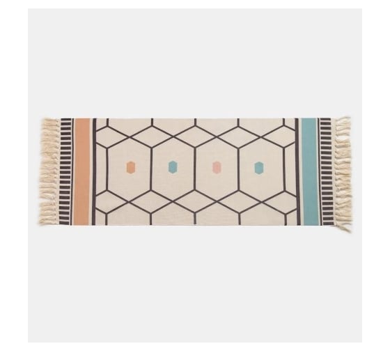Коврик Этель Кантри 60x150 см, 50% хлопок, 50% полиэстер 5288933 1