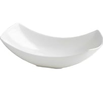 Салатник Homium Ceramics, белый, прямоугольный ceramic365