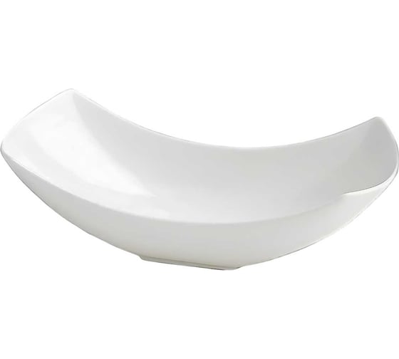 Салатник Homium Ceramics, белый, прямоугольный ceramic365