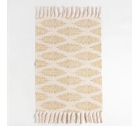 Коврик Этель Перья 60x90 см, 50% хлопок, 50% полиэстер 7088739