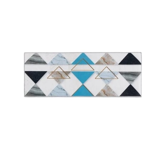 Ковер Этель Треугольники 45x120 см, 700 г/м2 7141520