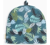 Грелка Этель Папоротник 28x28 см, 80% хлопок, 20% полиэстер, сатин 110 г/м2 9596565