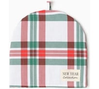 Грелка на чайник Этель Нoliday decoration 28x28 см, 100% хлопок, репс 210 г/м2 9829350