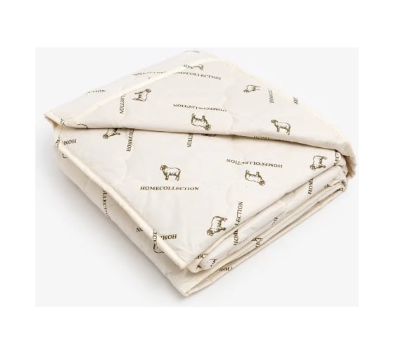 Одеяло Этель Овечья шерсть 140x205 см, тик, 300 г/м2 771536