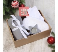Подарочный набор Этель Christmas плед и акс 9899888