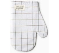 Варежка-прихватка Этель Harmony 20x27 см, 100% хлопок, рогожка 186 г/м2 9853372