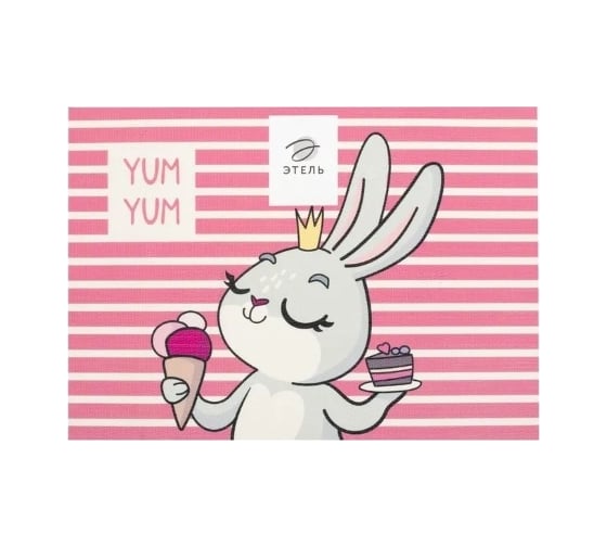 Салфетка на стол Этель Yum yum, ПВХ, 40x29 см 7370595