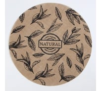 Набор салфеткок Этель Natural 4 шт, d38, джут 9629339