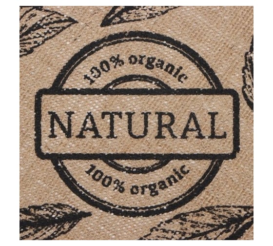 Набор салфеткок Этель Natural 4 шт, d38, джут 9629339