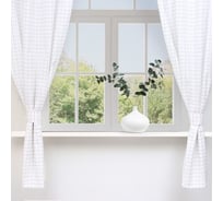 Кухонные шторы Этель Harmony 150x180 см, 100% хлопок, рогожка 186 г/м2 9853369