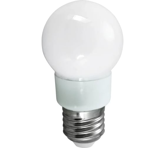 Светодиодная лампа-шар для украшения NEON-NIGHT диаметр 50 мм, цоколь е27, 9 LED, 5 Вт RGB 405-512 1