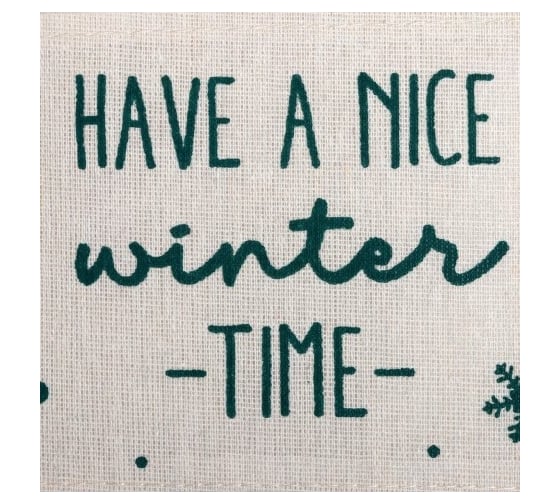Текстильный кармашек Этель Winter time 2 отделения, 41x20 см 7558407