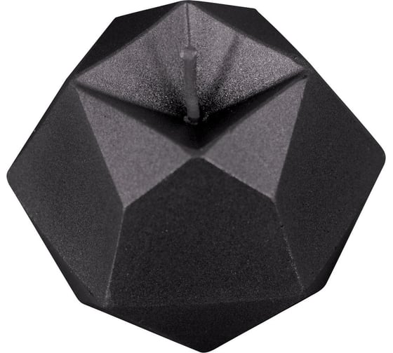 Декоративная свеча МУЛЬТИДОМ Грани, 6x6х4,5 см 2 цвета МС5-120