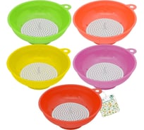 Воронка для банок МУЛЬТИДОМ с ситечком размер 15x6,5x7 см 5 цветов МГ76-159