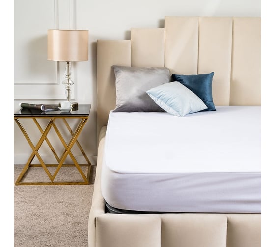 Наматрасник Arya Home 160x200+30 см crown 8680943212320