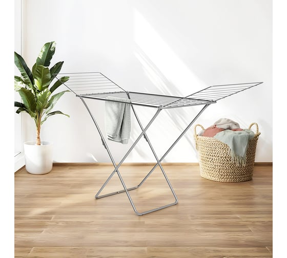 Напольная сушилка Nika 20 м СБП2/С серебро