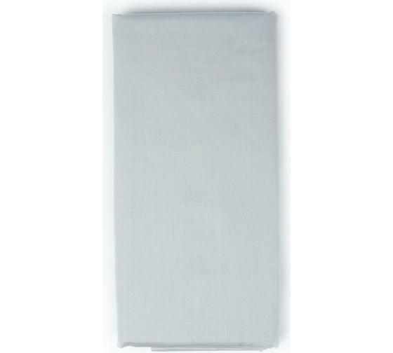 Наволочка Arya Home сатин, 50x70+5 см, 2 предмета, camino, серый 8680943048844