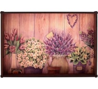 Поднос МУЛЬТИДОМ Прованс размер 35x25x4 см МБ18-366