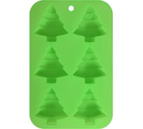 Форма для выпечки МУЛЬТИДОМ Елочки размер 25x17,5x3 см VL2-294