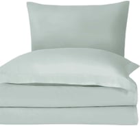 Пододеяльник Arya Home сатин, 1.5 спальный, 160x220 см, camino, мятный 8680943048691