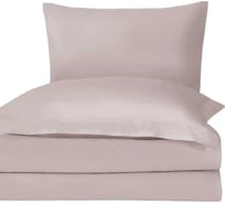 Пододеяльник Arya Home сатин, 1.5 спальный, 160x220 см, camino, пудра 8680943048660