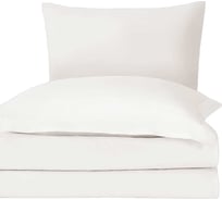 Пододеяльник Arya Home сатин, 1.5 спальный, 160x220 см, camino, экрю 8680943048615