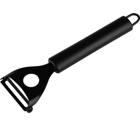 Картофелечистка Mallony classico nero из нержавеющей стали, черный, non-stick 105277