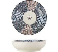 Тарелка Homium Japanese Collection, Home, глубокая, синий, D23.5 см homeJC02