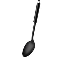 Ложка Mallony classico nero из нержавеющей стали, черный, non-stick 105271