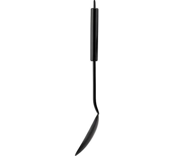 Ложка Mallony classico nero из нержавеющей стали, черный, non-stick 105271