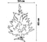 Искусственная ель Uniel ULD-T5460-030/SNA/3AA WARM WHITE, IP20, XMAS TREE SNOW UL-00011294 6