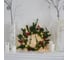 Украшение светодиодное «Венок» Uniel на батарейках ULD-T4040-020/SNA/3AA WARM WHITE IP20 WREATH UL-00011297 4